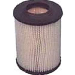 2101 - Round air filter with black cap