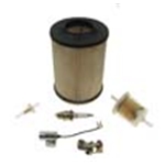 Columbia HD Tune Up Kit for Gas 1982-85. Kit consists of Air Filter, Gas/Oil Filter, Fuel Filter, Oil Filter, Ignition Point, Condensor and Spark plug.